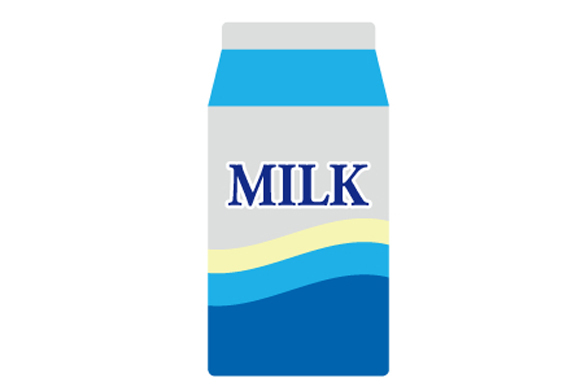画像：牛乳