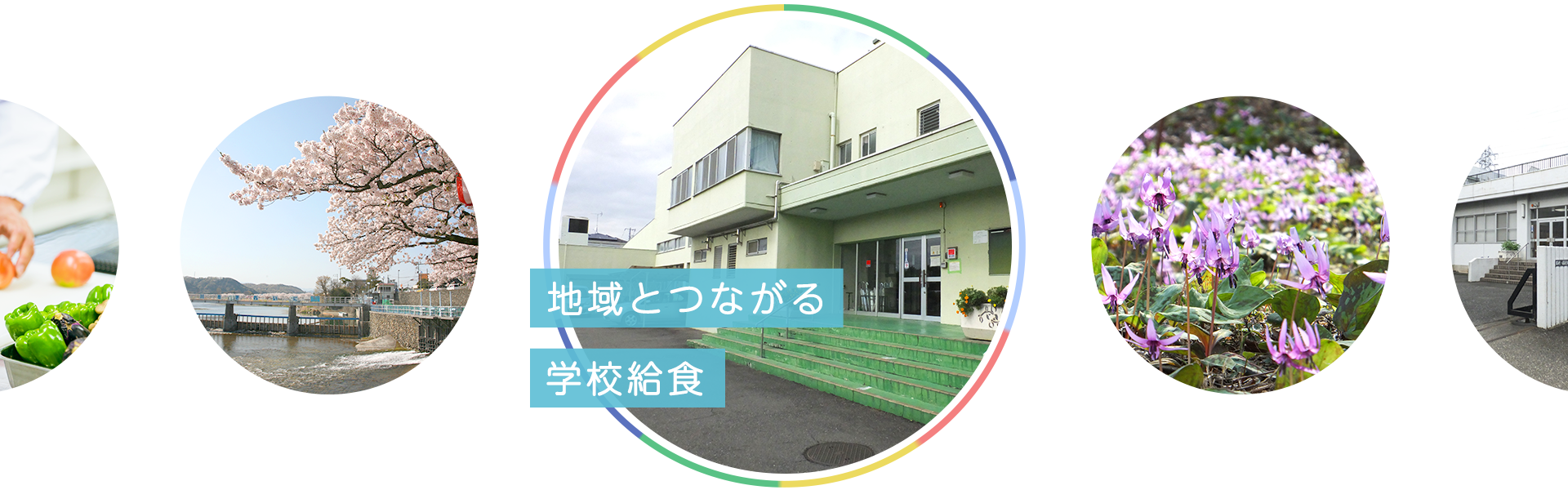 地域とつながる学校給食